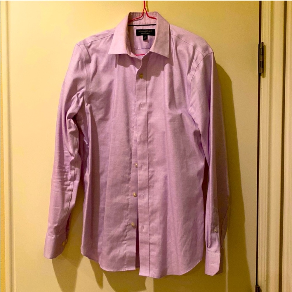 Purple Banana Republic Shirt